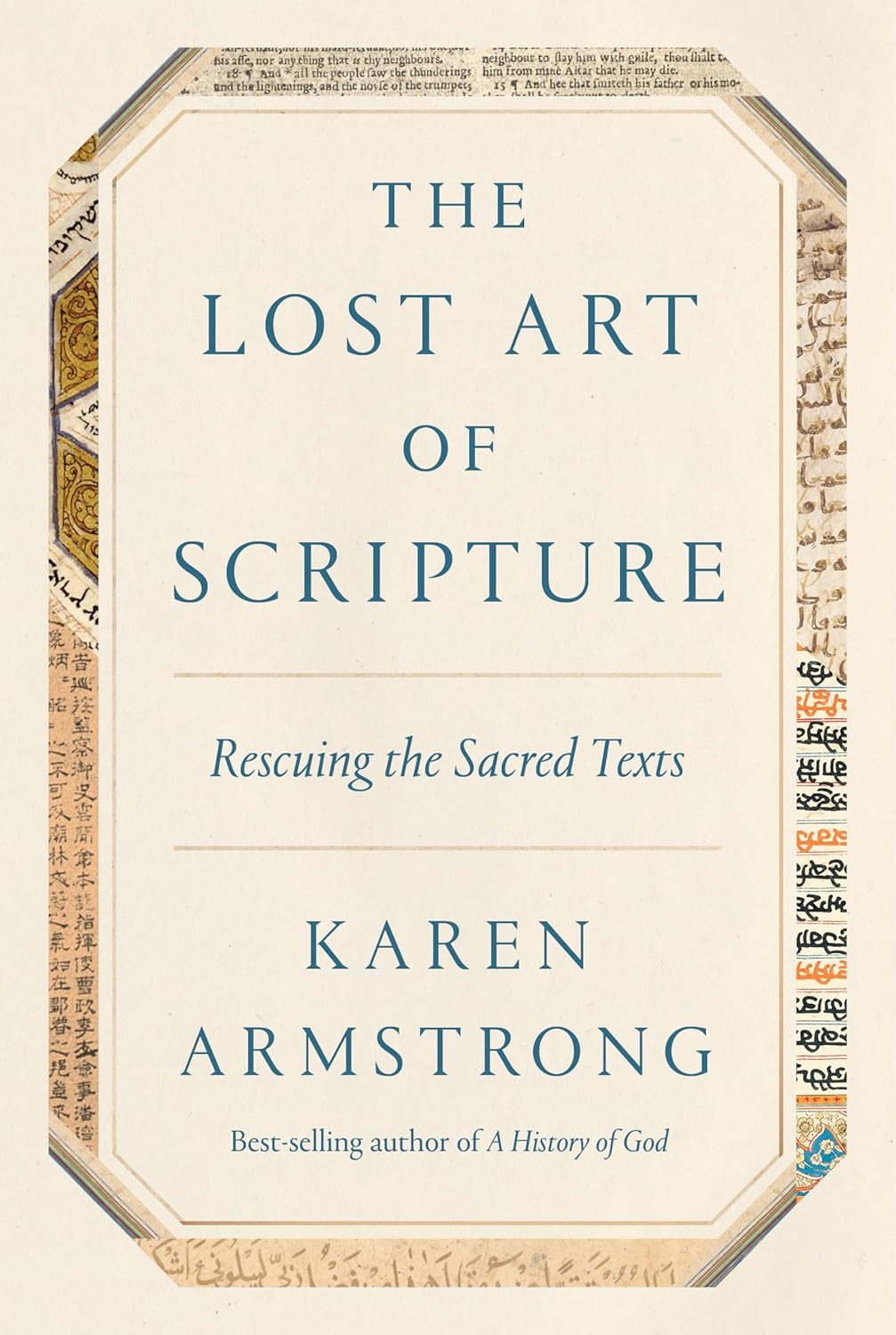 Book cover of 'The Lost Art of Scripture' by Karen Armstrong