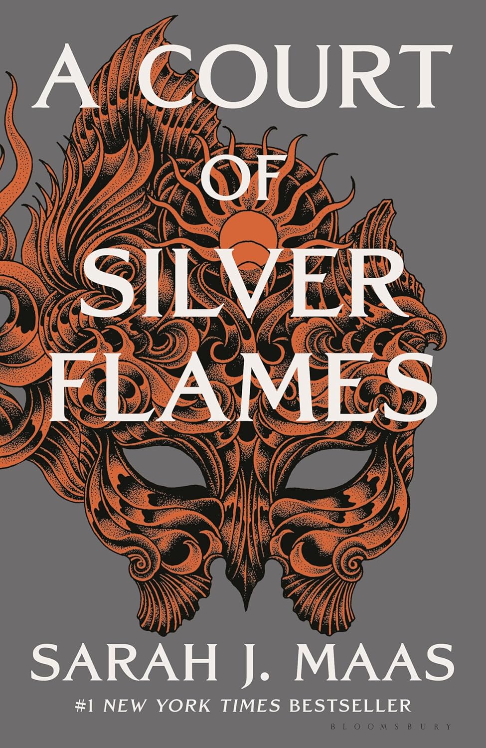 Book cover of 'A Court of Silver Flames' by Sarah J. Maas
