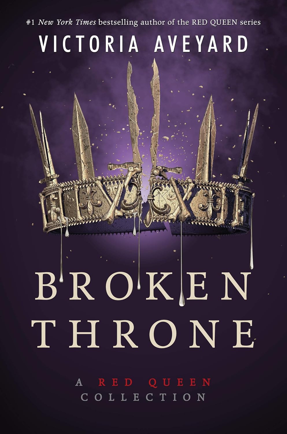 Book cover of'Broken Throne by Victoria Aveyard'