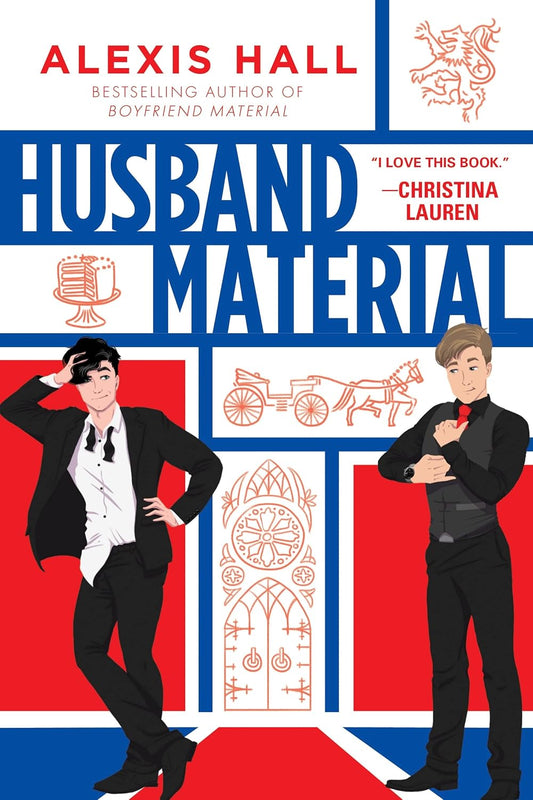 Book cover of 'Husband Material' by Alexis Hall