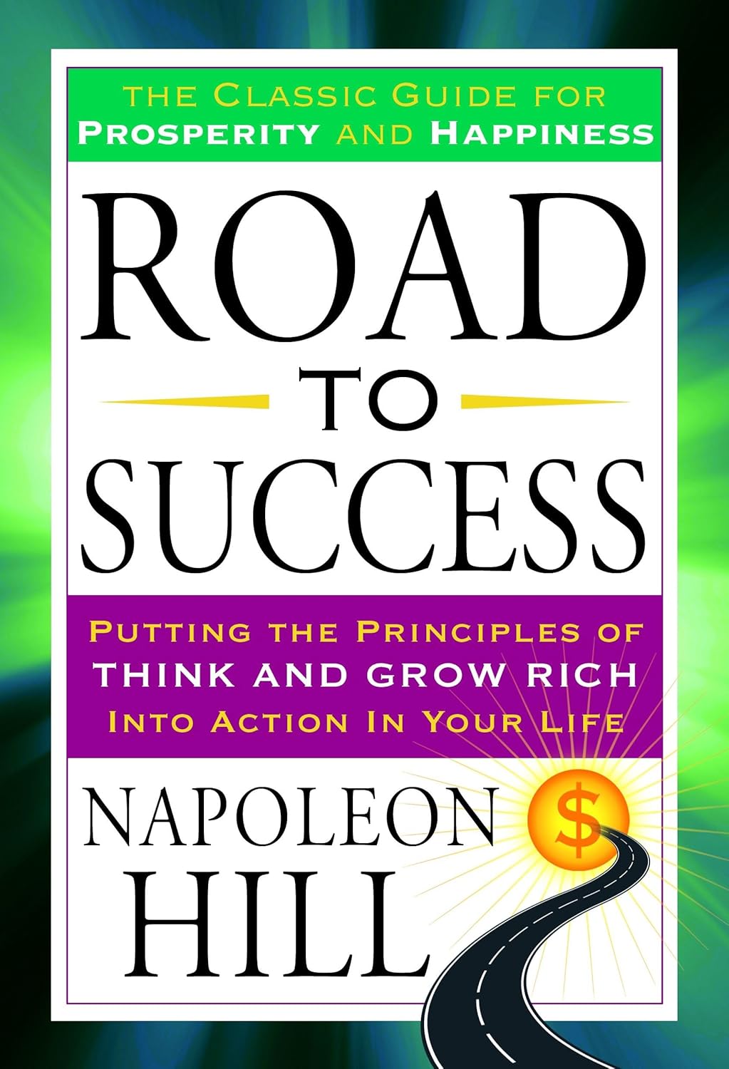 Book cover of 'Road to Success' by Napoleon Hill