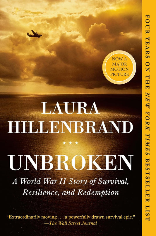 Book cover of 'Unbroken' by Laura Hillenbrand
