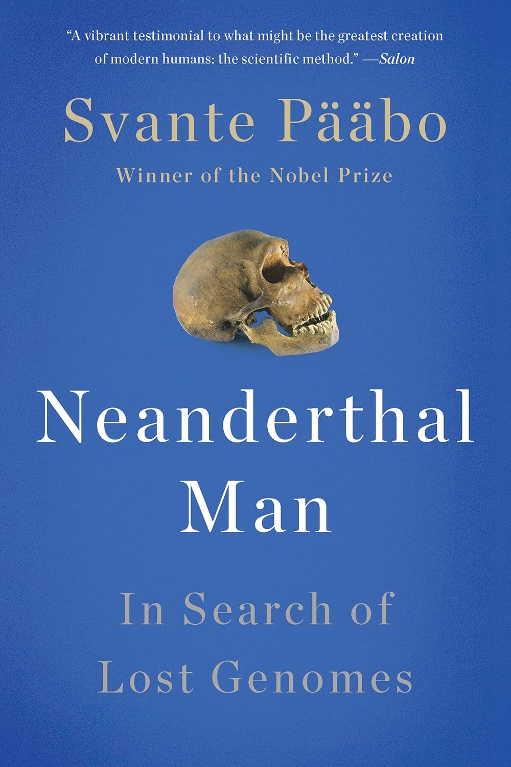 Book cover of 'Neanderthal Man' by Svante Paabo