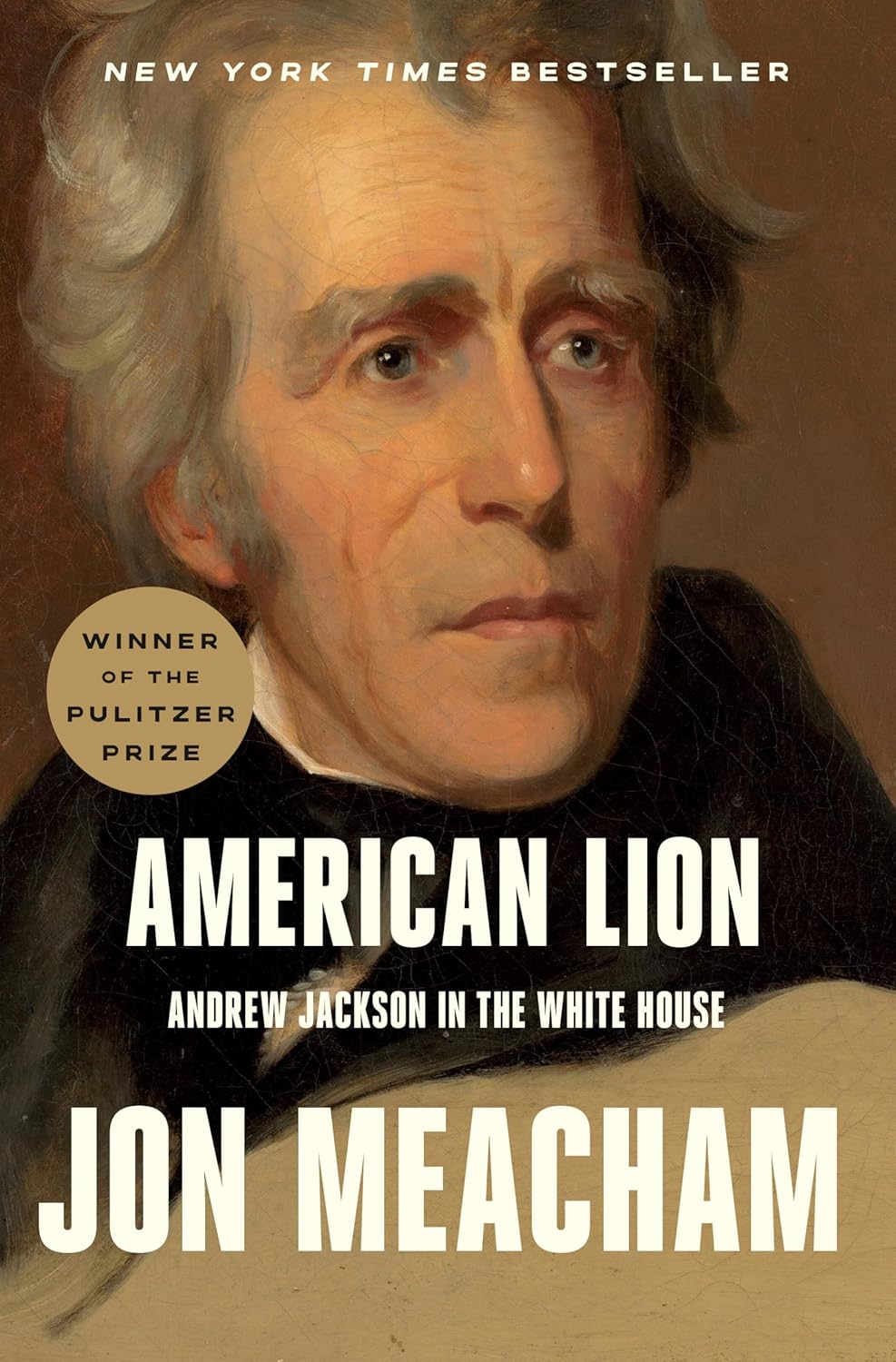 Book cover of 'American Lion' by Jon Meacham