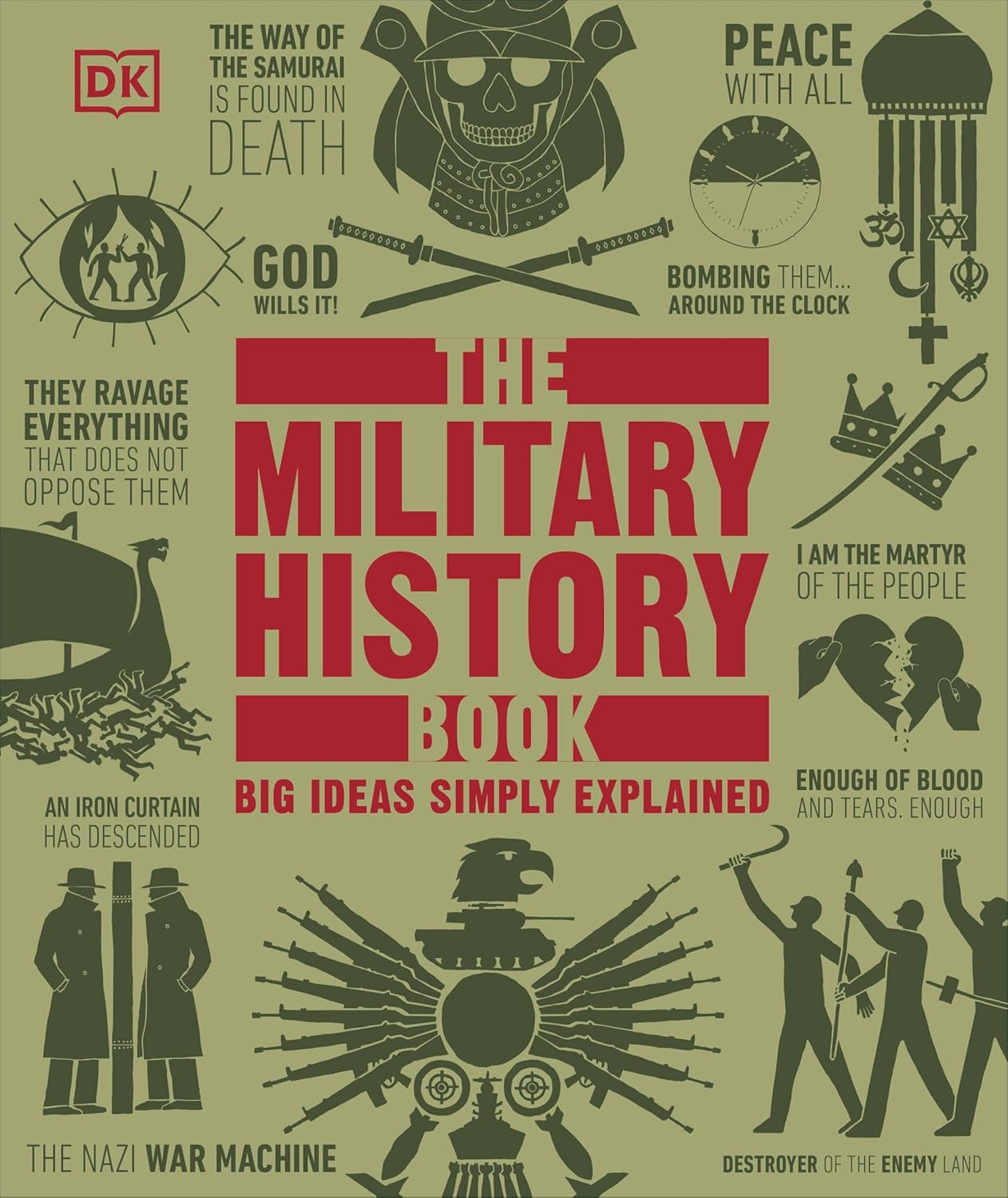 The Military History Book By  D.K. Publishing