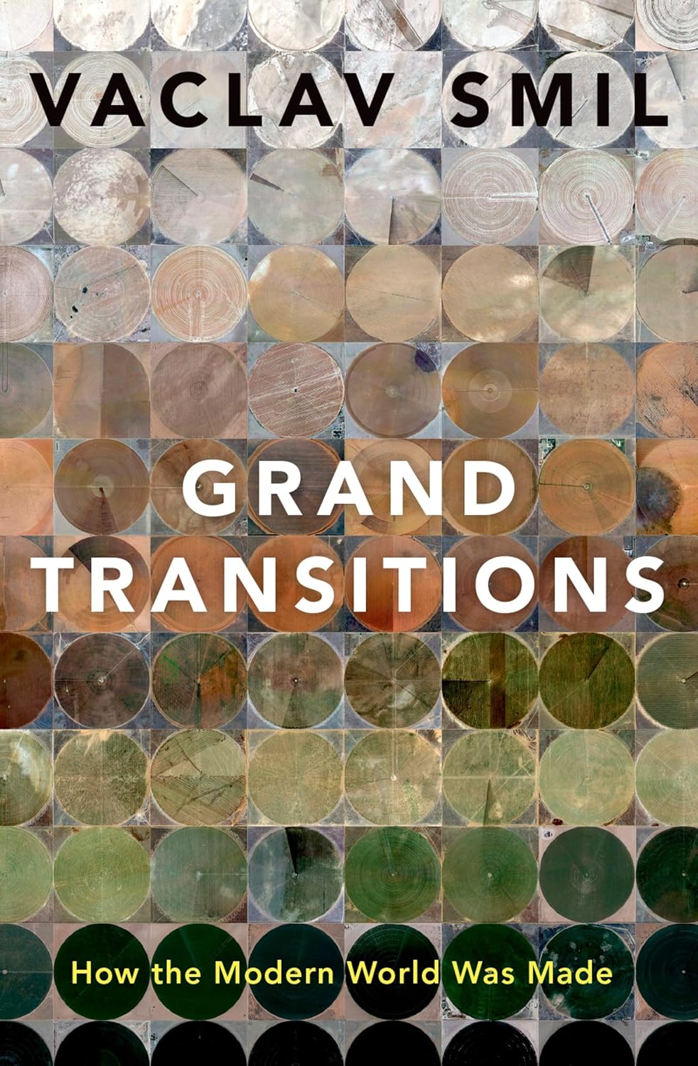 Book cover of 'Grand Transitions' by Vaclav Smil