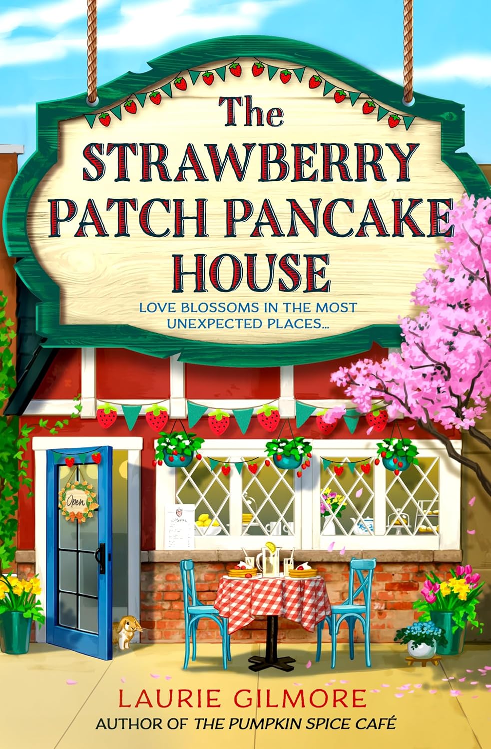 Book cover of 'The Strawberry Patch Pancake House'