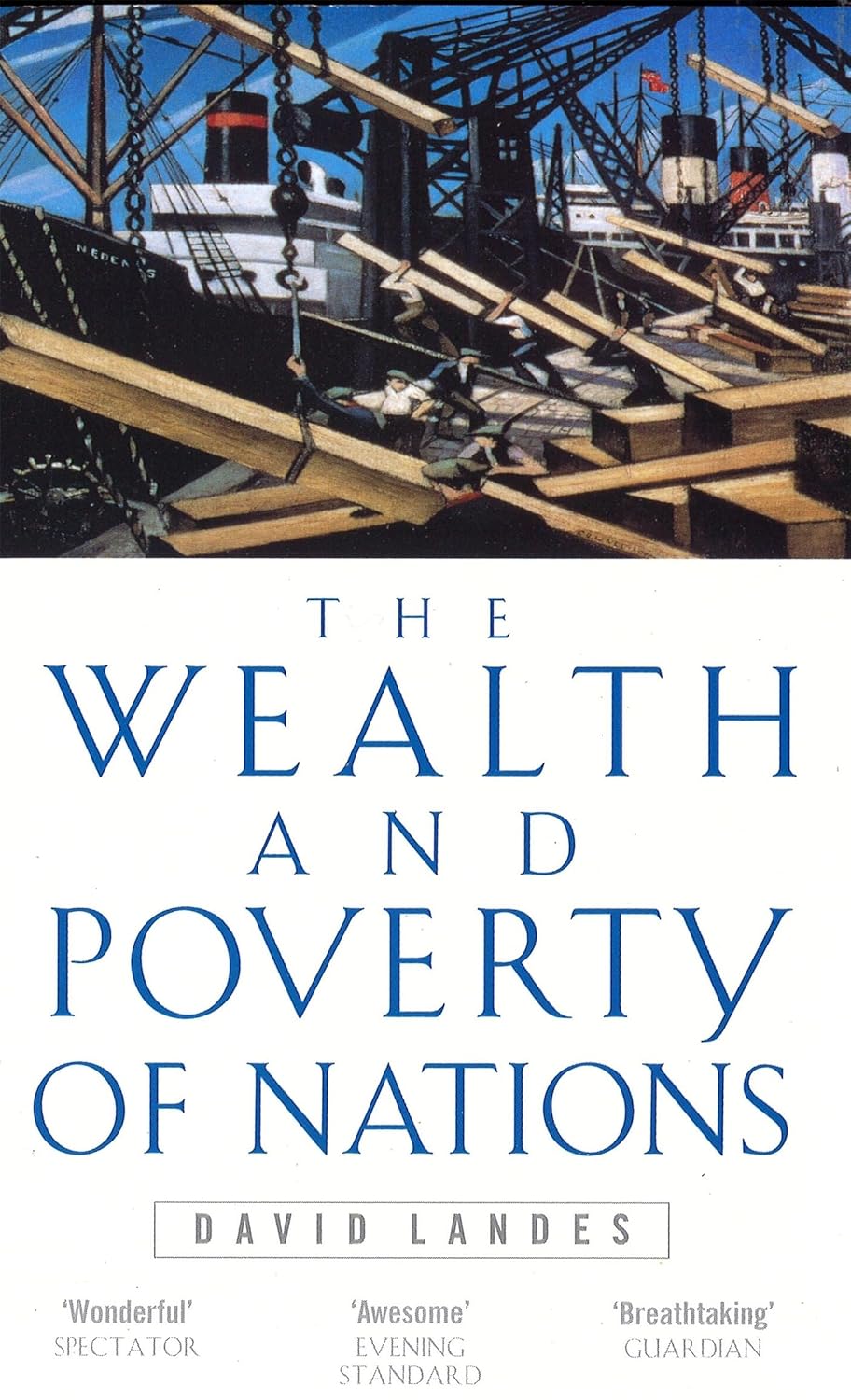 Book cover of 'The Wealth and Poverty of Nations' by David Landes