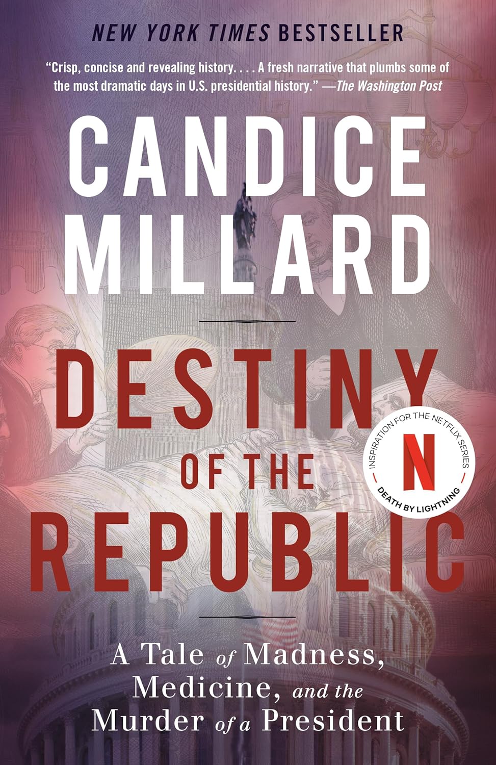 Book cover of 'Destiny of the Republic' by Candice Millard