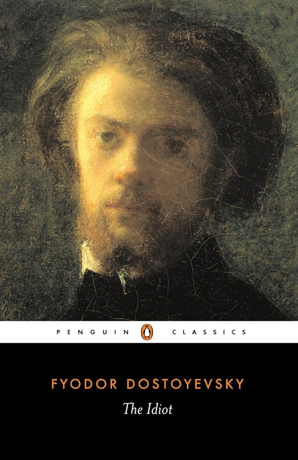 Book cover of 'The Idiot' by Fyodor Dostoyevsky.