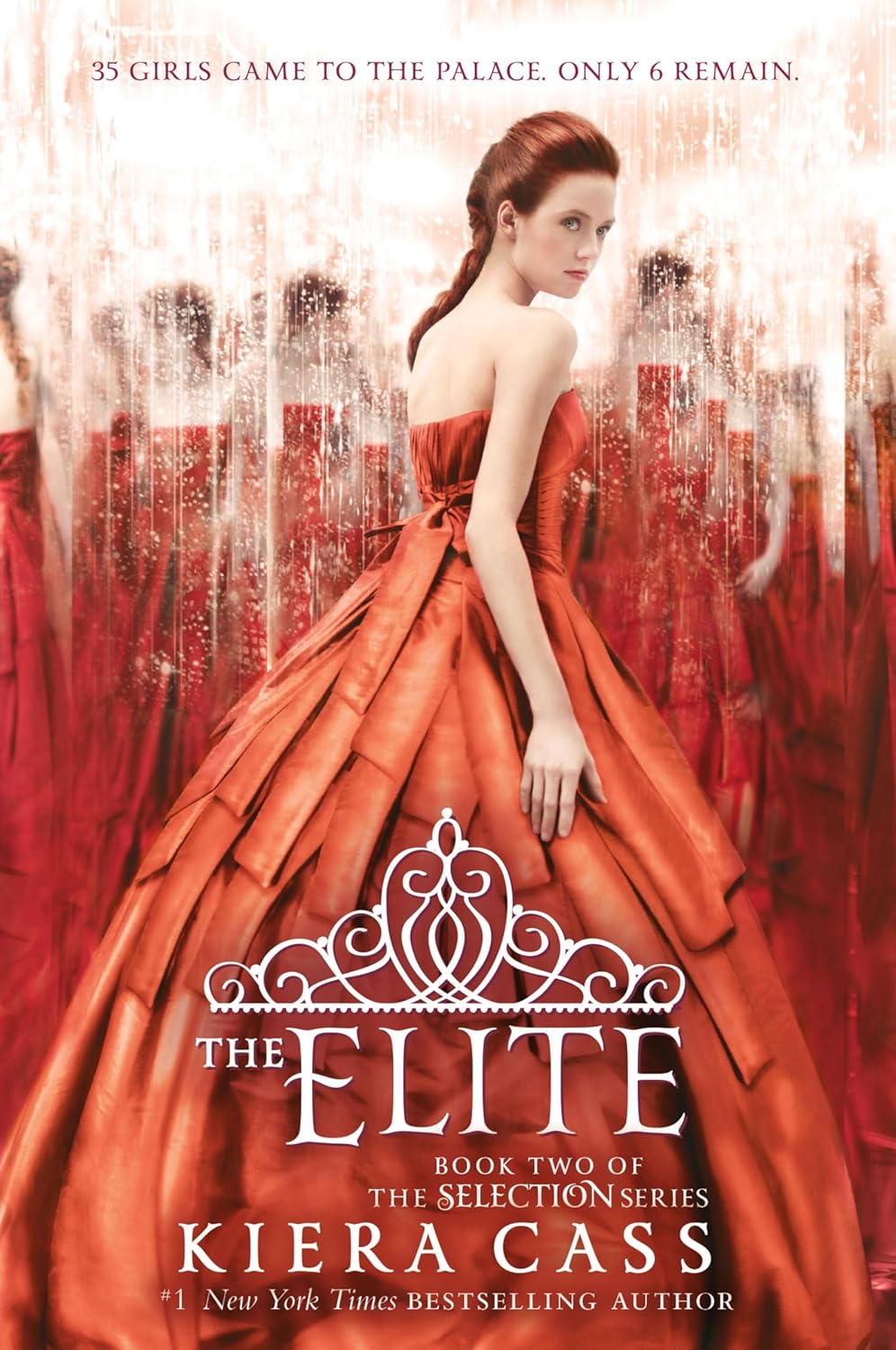 Book cover of 'The Elite by Kiera Cass'
