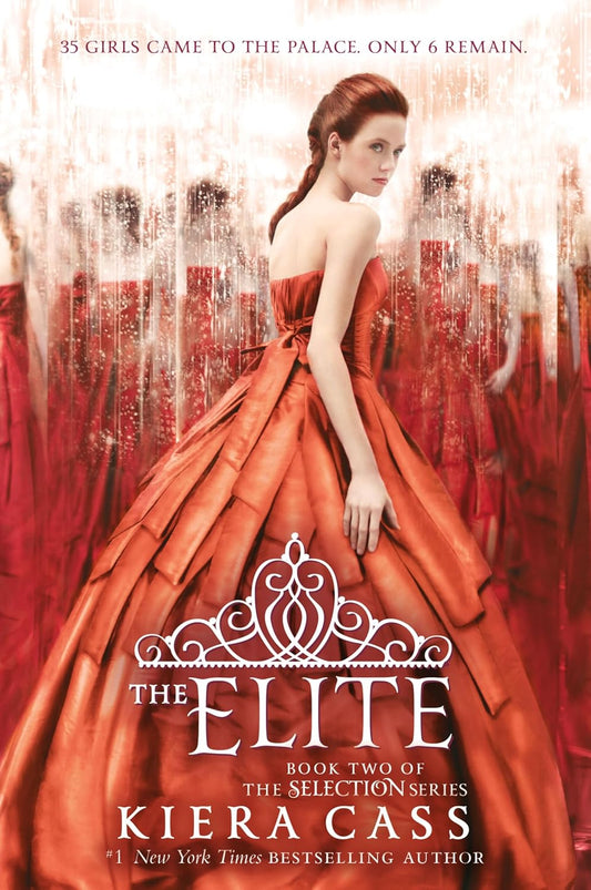 Book cover of 'The Elite by Kiera Cass'