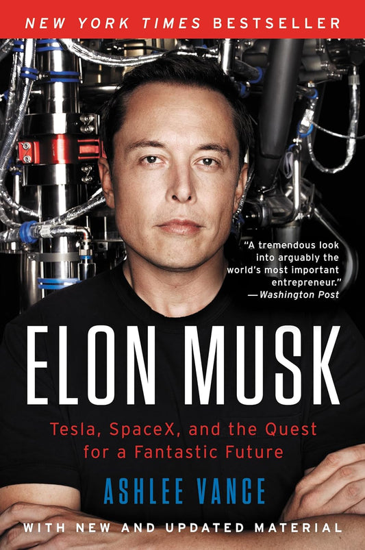 Book cover of 'Elon Musk' by Ashlee Vance