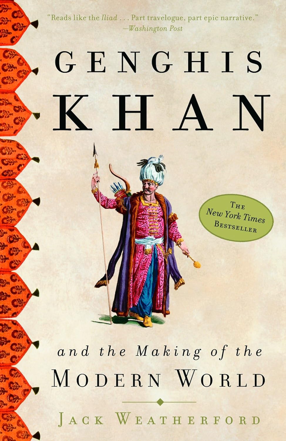 Book cover of 'Genghis Khan and the Making of the Modern World' 