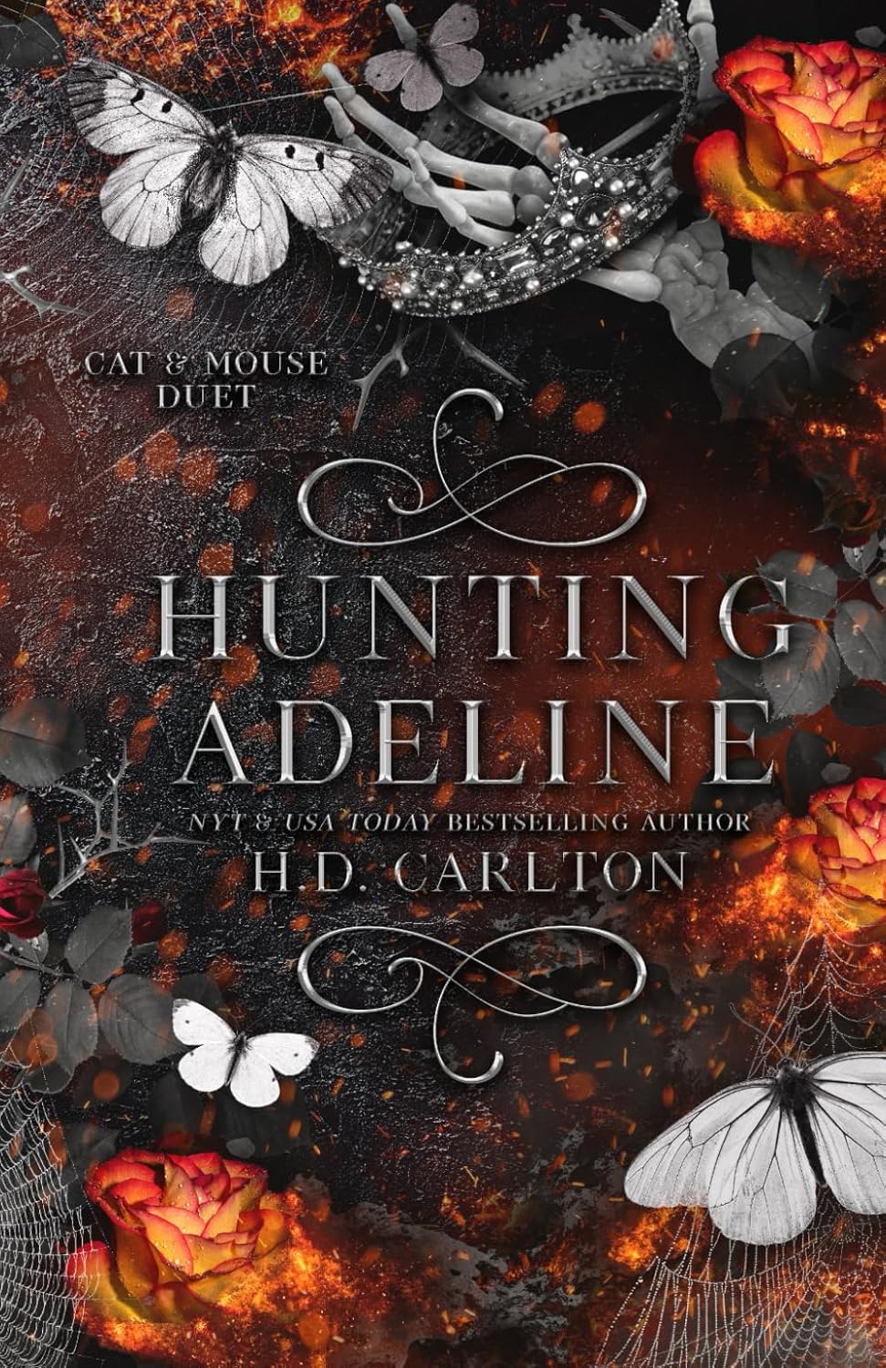 Book cover of 'Hunting Adeline' 