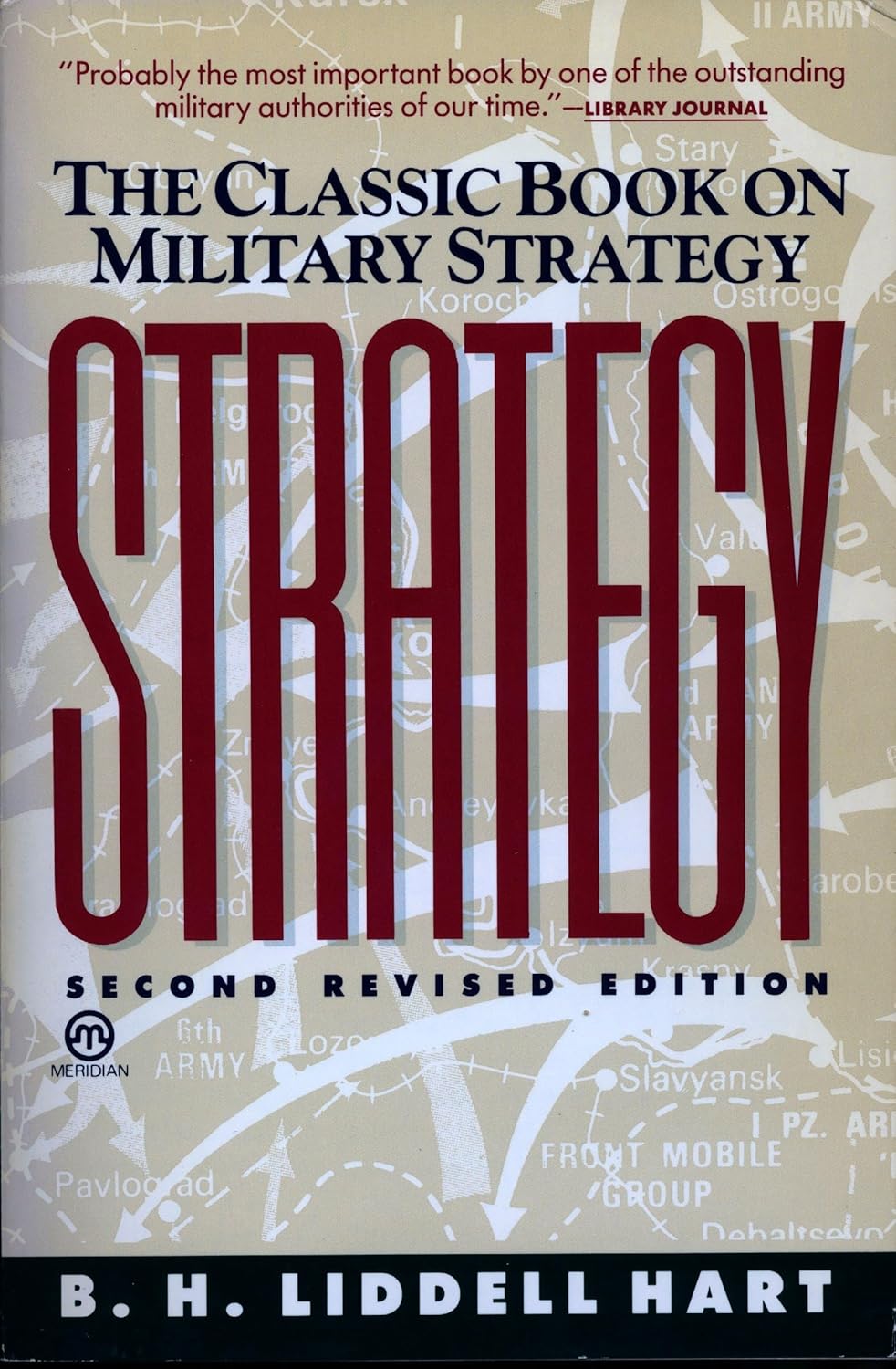 Strategy book by B. H. Liddell Hart cover