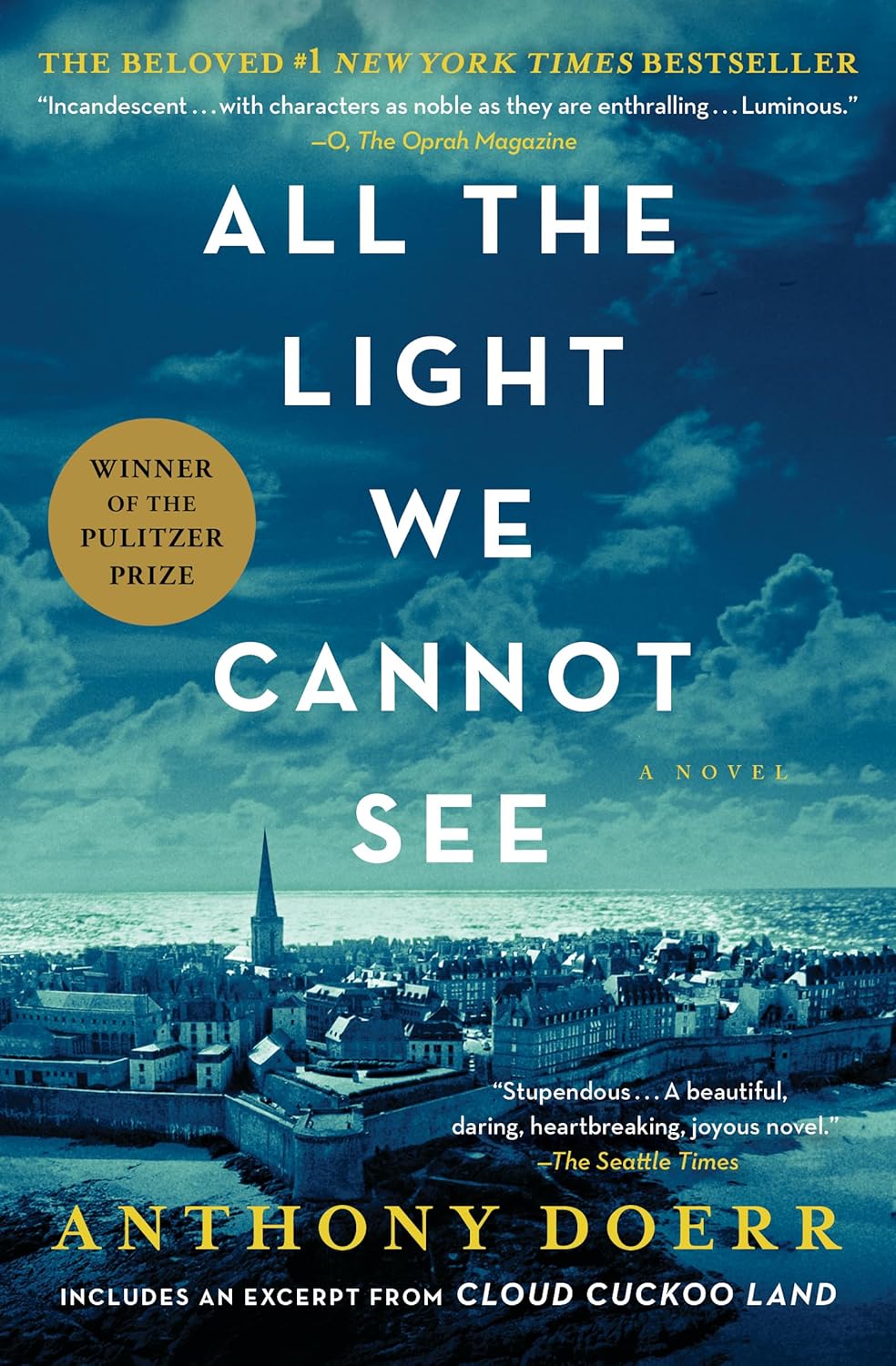 Book cover of 'All the Light We Cannot See' by Anthony Doerr