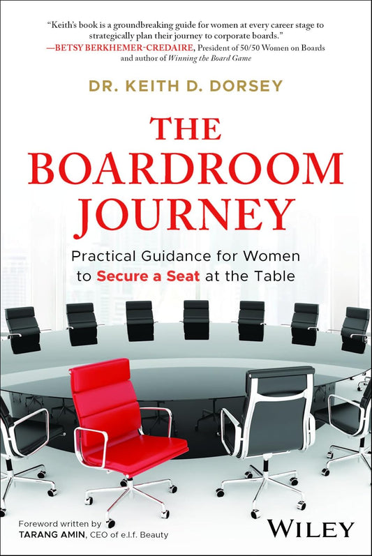 Book cover of 'The Boardroom Journey'