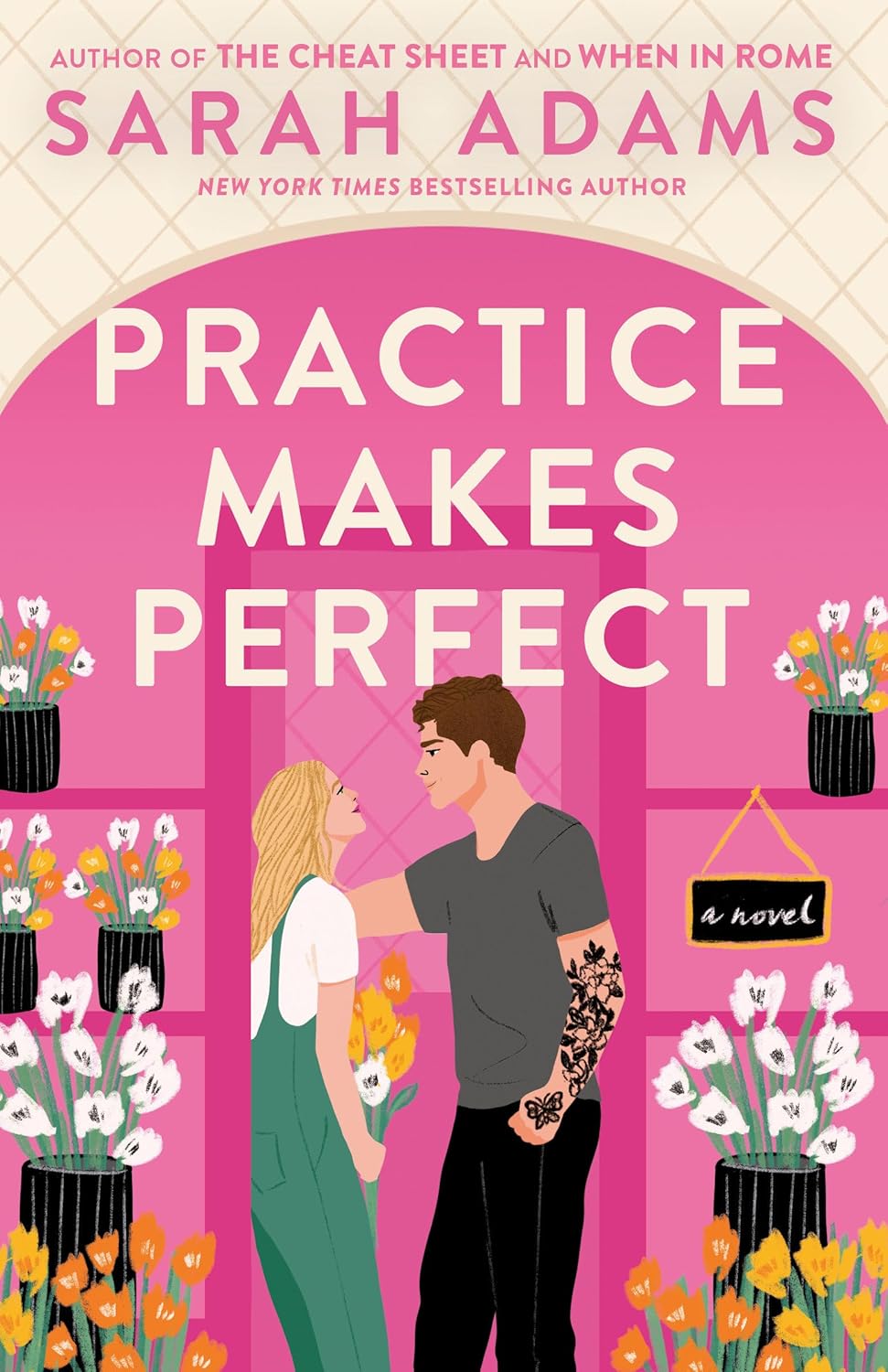 Book cover of 'Practice Makes Perfect' by Sarah Adams