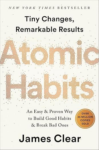 Atomic Habits book by James Clear – guide to building better habits