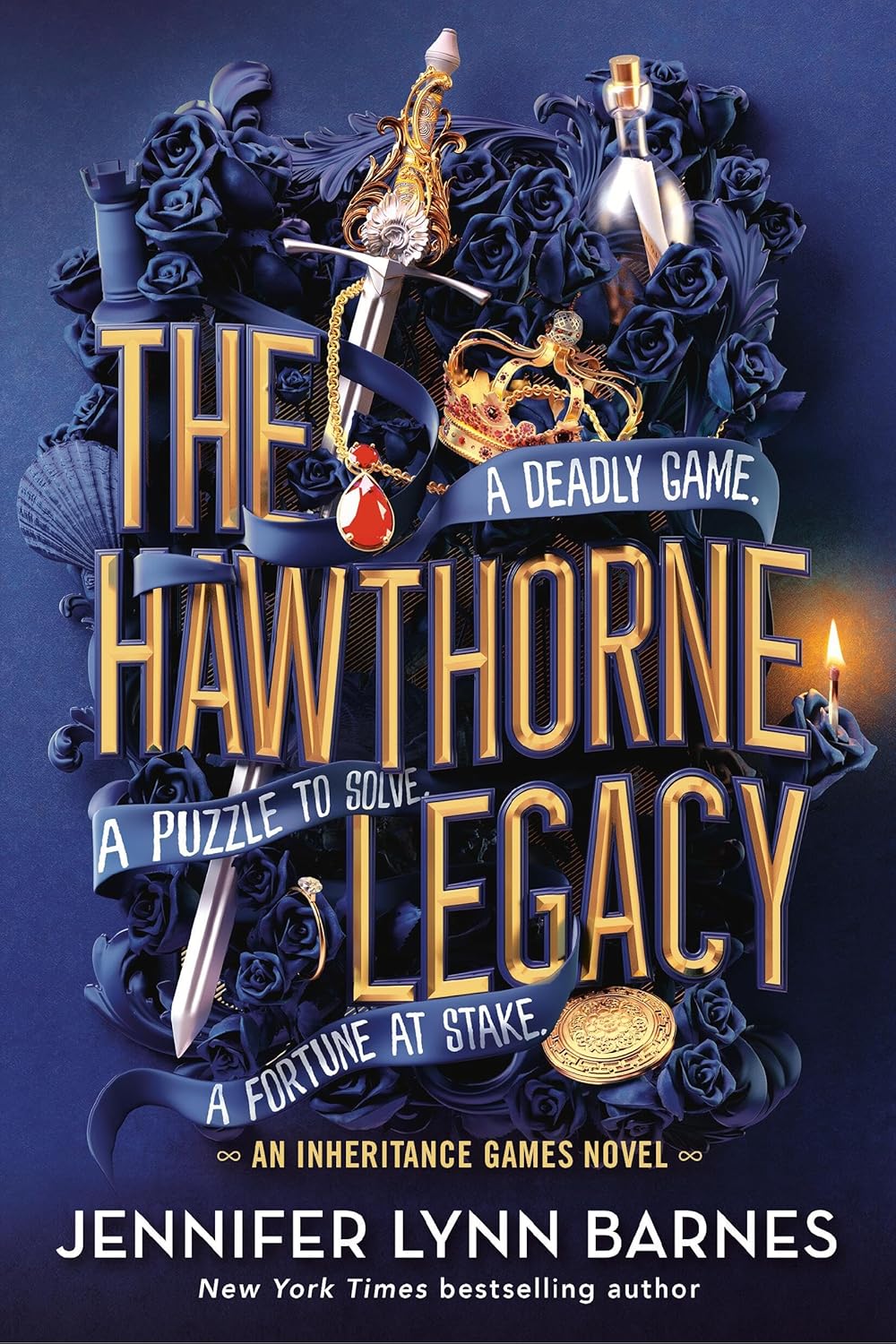 Book cover of 'The Hawthorne Legacy'