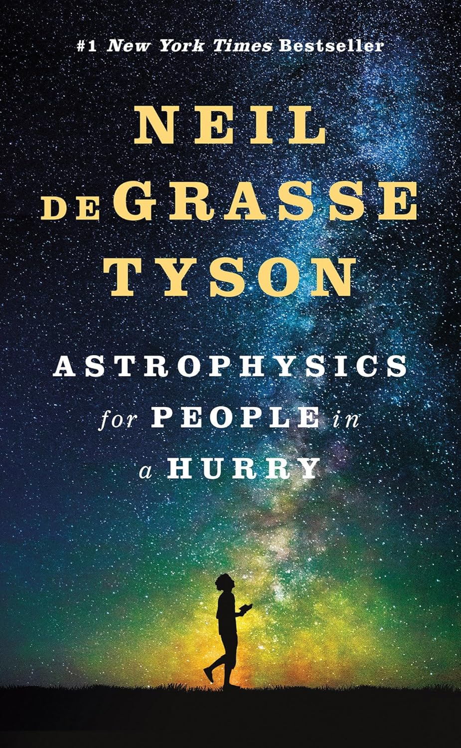 Book cover of 'Astrophysics for People in a Hurry' by Neil deGrasse Tyson