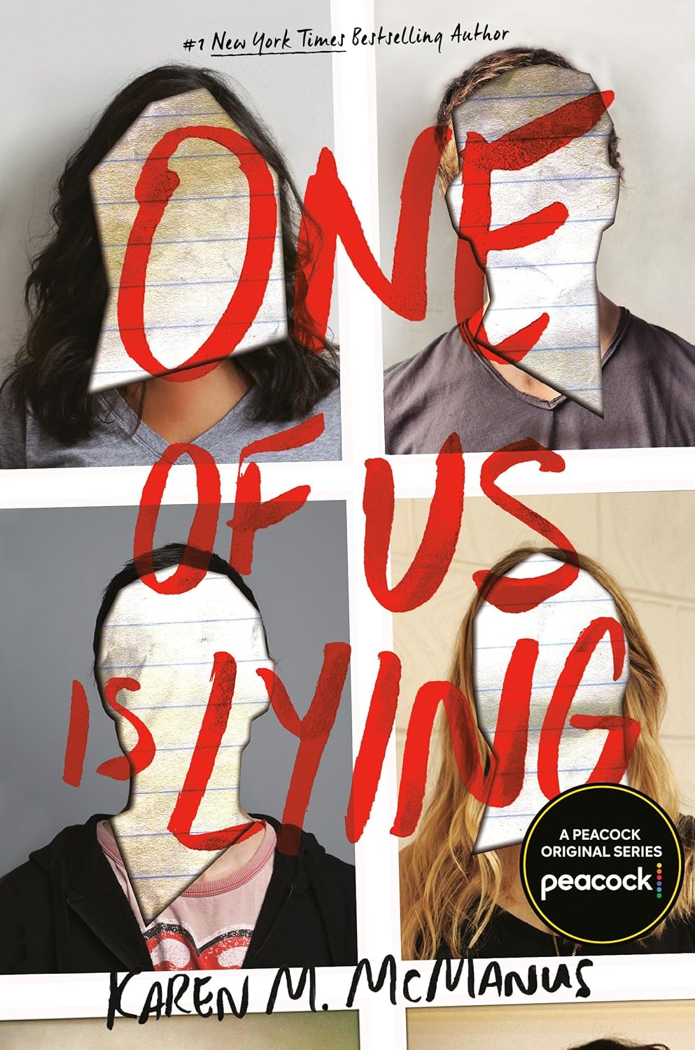Book cover of 'One of Us Is Lying'