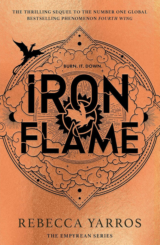 Book cover of 'Iron Flame' by Rebecca Yarros
