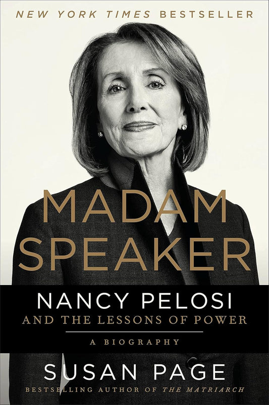 Book cover of 'Madam Speaker: Nancy Pelosi and the Lessons of Power' by Susan Page