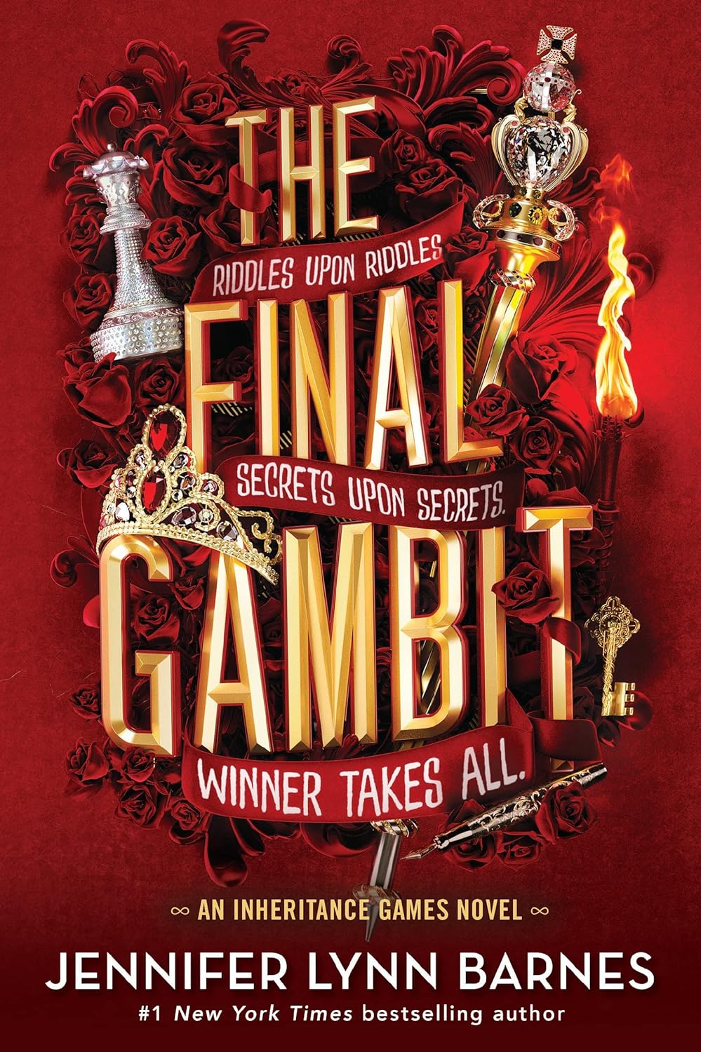 Book cover of 'The Final Gambit' by Jennifer Lynn Barnes