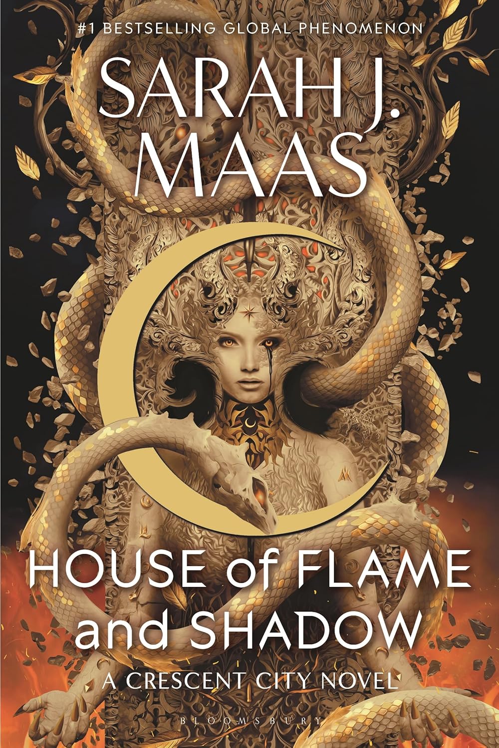 Book cover of House of Flame and Shadow by Sarah J. Maas