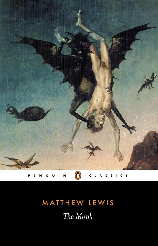 Book cover of 'The Monk' by Matthew Lewis