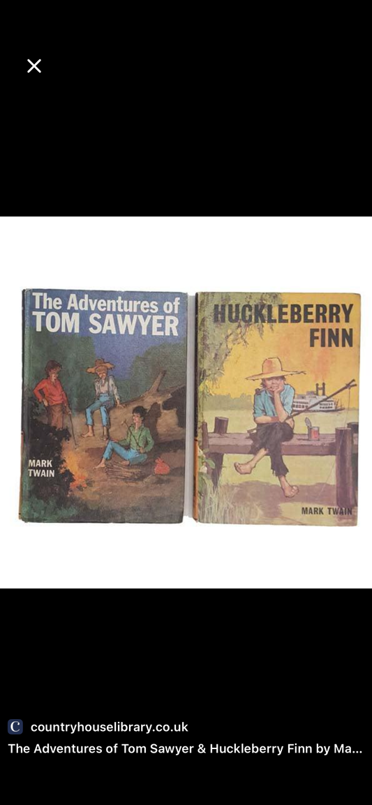 The Adventures of Huckleberry Finn by Mark Twain