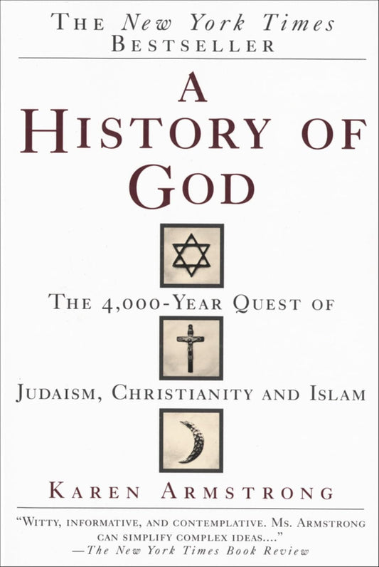 A History of God book by Karen Armstrong cover