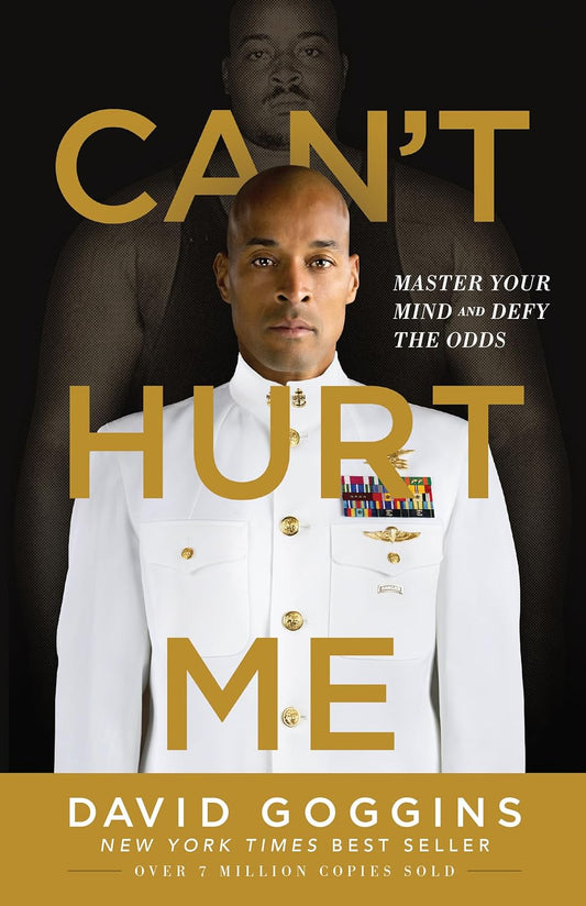 Can't Hurt Me book by David Goggins – mental toughness guide