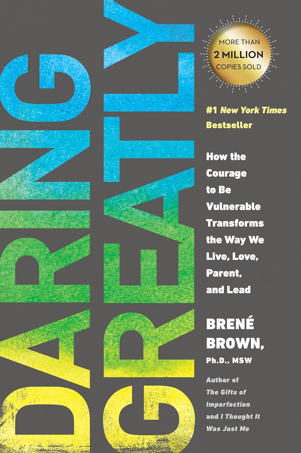 Daring Greatly book by Brené Brown on vulnerability and courage