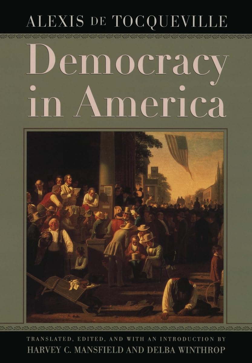 Democracy in America Book by Alexis Henri C M Clerel Tocqueville