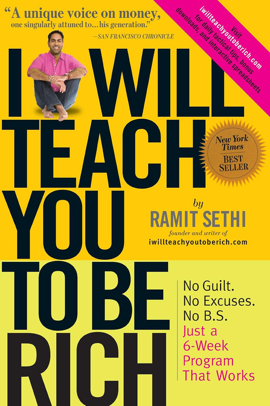 I Will Teach You to Be Rich book cover Ramit Sethi