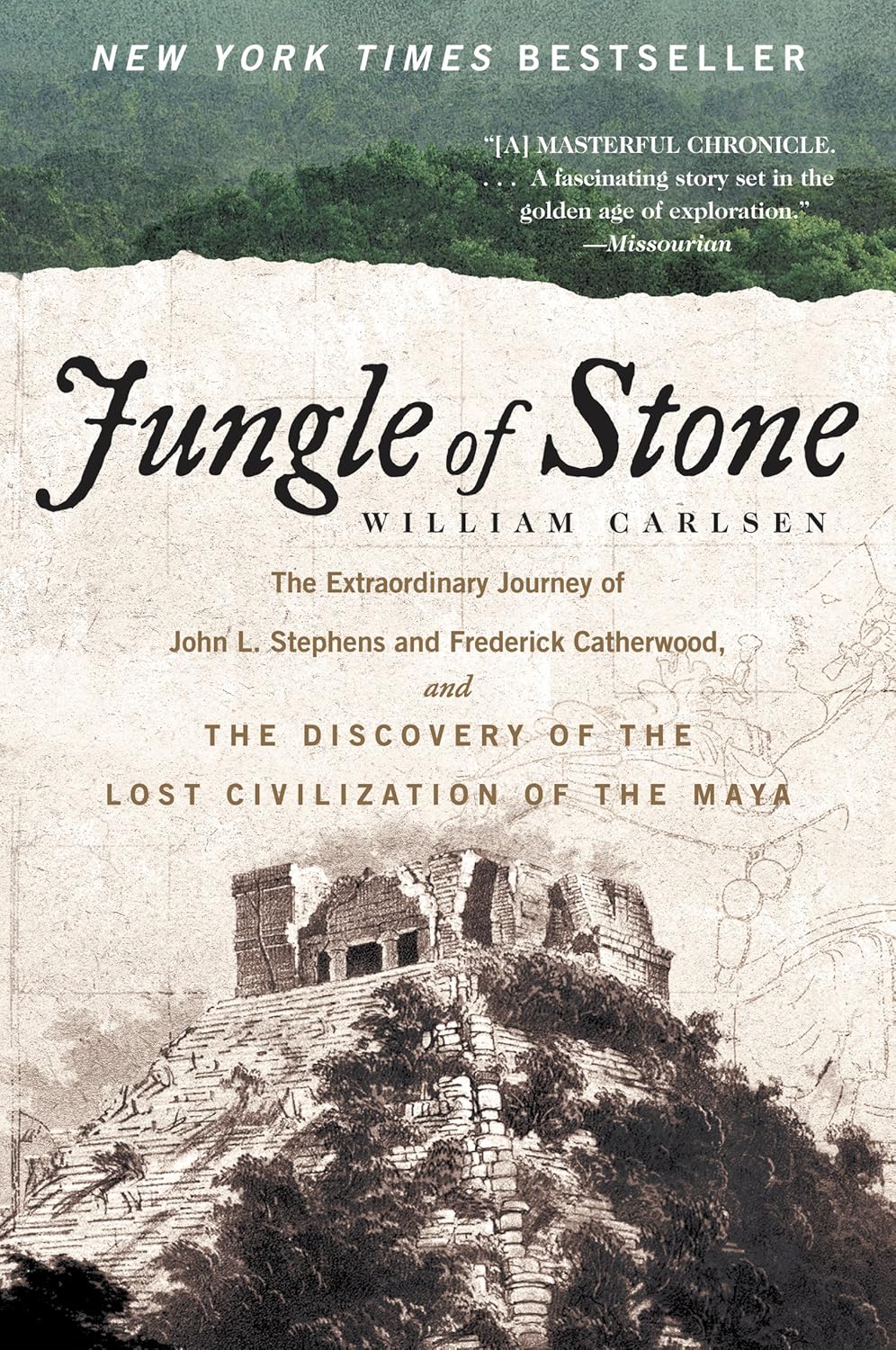 Jungle of Stone book by William Carlsen cover