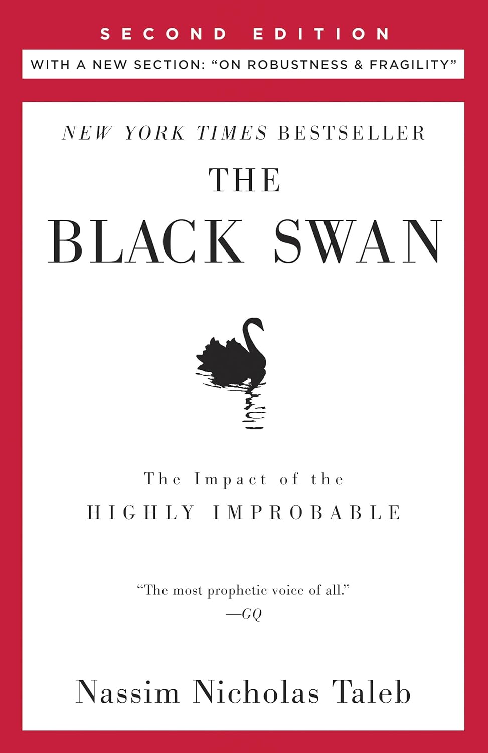 The Black Swan book by Nassim Nicholas Taleb cover