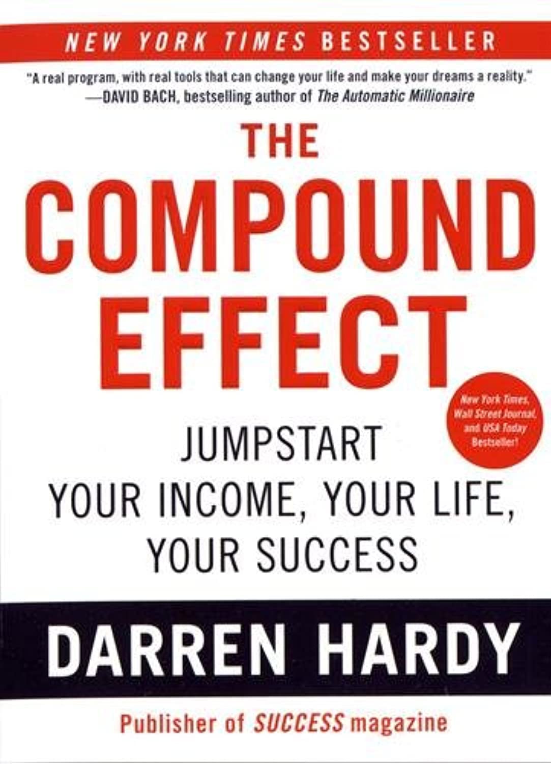 The Compound Effect book by Darren Hardy success guide