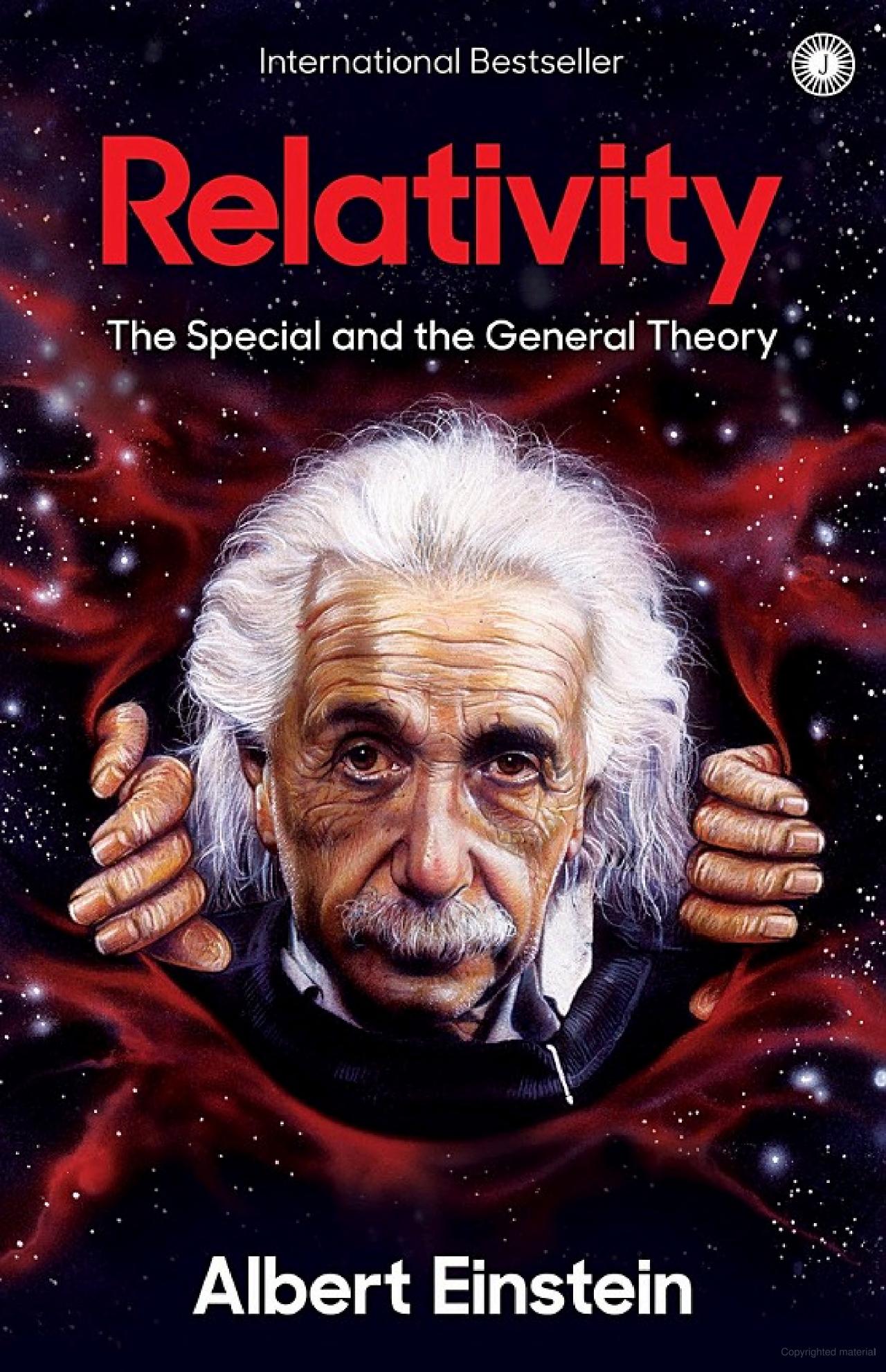 Relativity book by Albert Einstein – special and general theory
