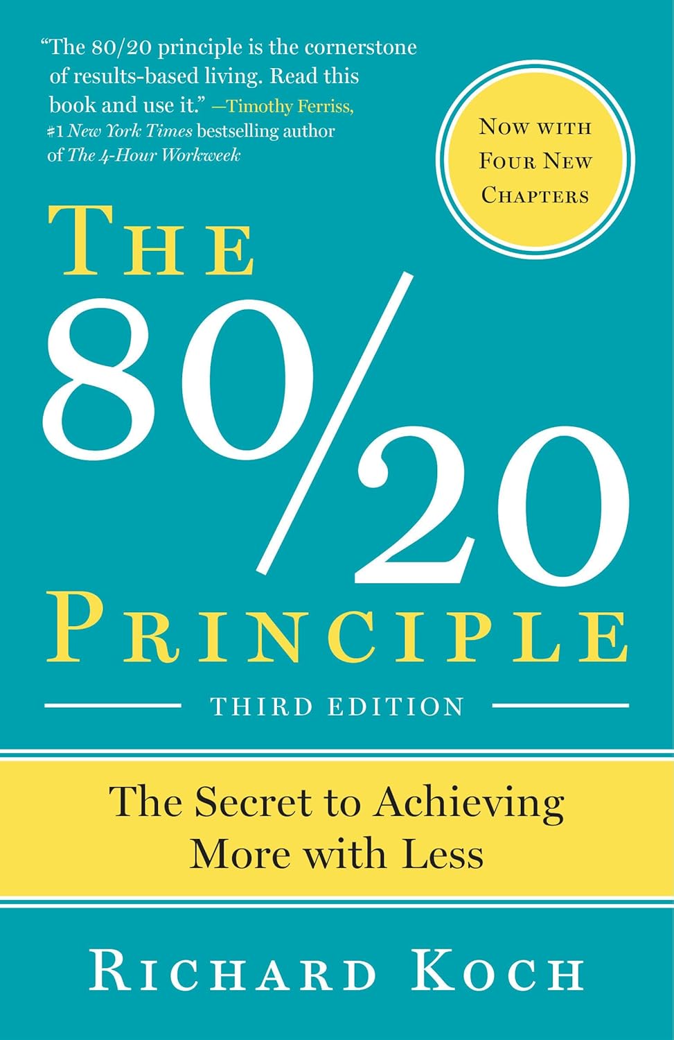 The 80/20 Principle book by Richard Koch cover image
