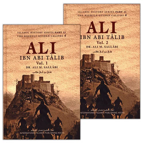 Two books titled 'Ali Ibn Abi Talib' by Dr. Ali M. Sallabi