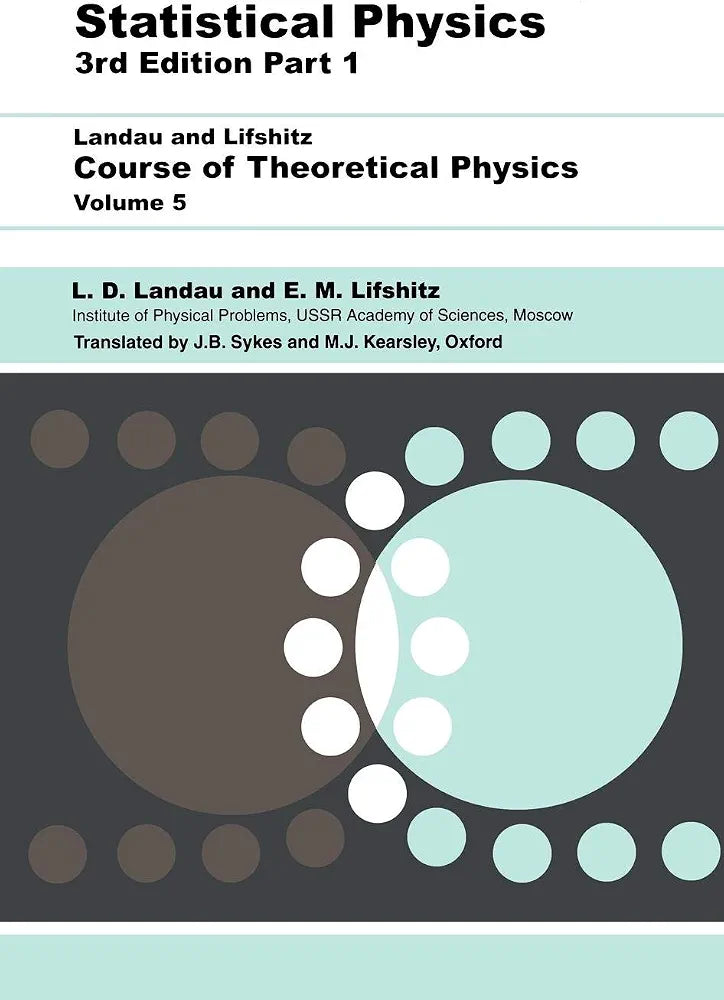 Statistical Physics Book by  L. D. Landau & E. M. Lifshitz