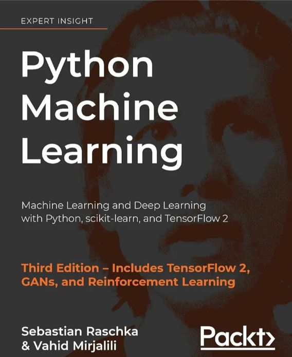 Python Machine Learning
Book by Sebastian Raschka and Vahid Mirjalili