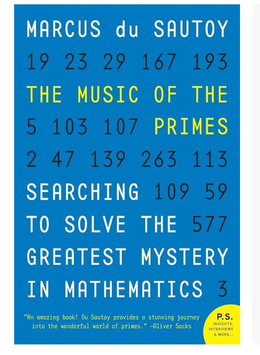 The Music of the Primes
Book by Marcus du Sautoy