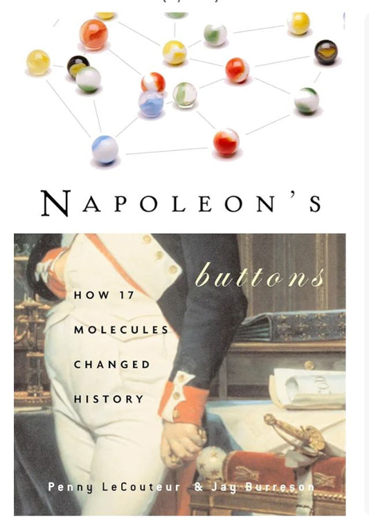 Napoleon's Buttons
Book by Jay Burreson and Penny Le Couteur