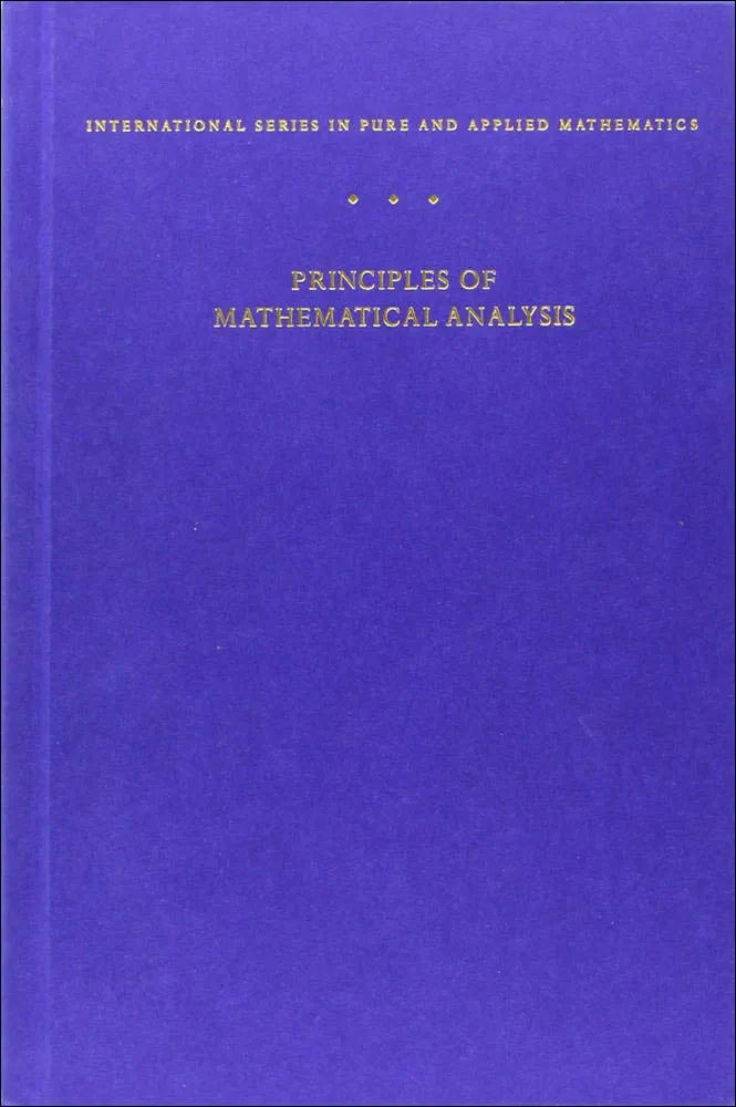 Principles of Mathematical Analysis
Textbook by Walter Rudin