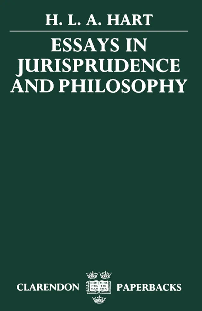 Essays on Jurisprudence and Philosophy Book by  H. L. A. Hart